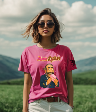 Mmm Lecker Flugbegleiter T-Shirt selami.tv